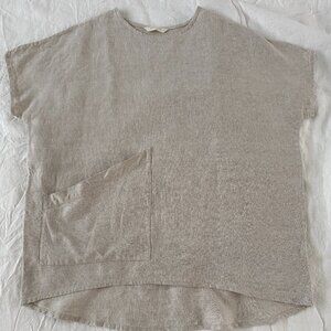 Elizabeth Suzann Harper Tunic in Flax Linen